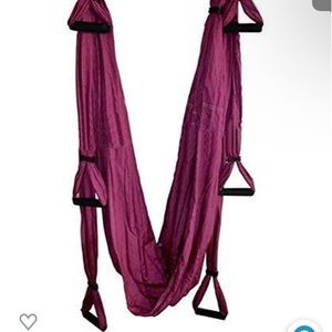 HOMELEX Aerial Yoga Swing Antigravity Hammock Trapeze Sling Inversion (Purple)